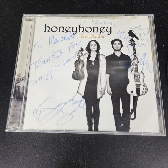 Honeyhoney CD First Rodeo Signed Autographed Indie Folk Rock Album 2008 With Not - Picture 2 of 7